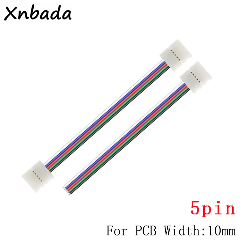 Set 10 Đầu Nối Đèn LED RGB WS2812B WS2811 5050 RGB 8mm / 10mm / 2pin / 3pin / 4pin / 5pin Chất Lượng Cao