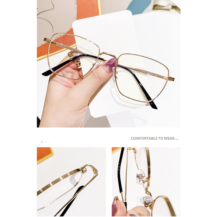 Kính Chống Tia UV Gọng Kim Loại Thay Đổi Màu Sắc Dành Cho Nam