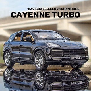  Mô Hình Xe Hơi Porsche Cayenne Turbo Tỉ Lệ 1: 32 Bằng Hợp Kim Có Đèn Và Nhạc Cho Bé Trai 