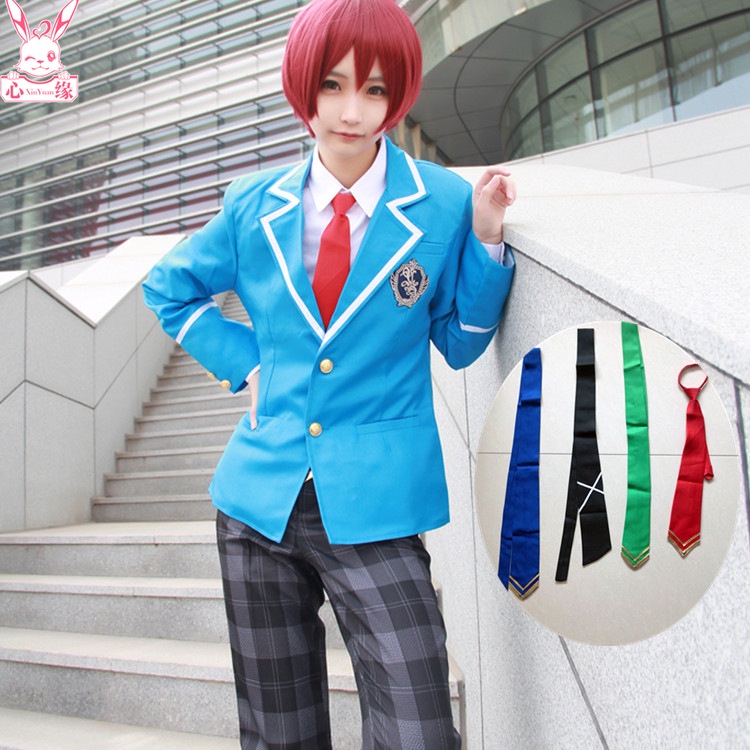 Bộ Đồng Phục Học Sinh Hóa Trang Hoạt Hình Ensemble Stars Hidaka Hokuto cos Cho Nam Và Nữ