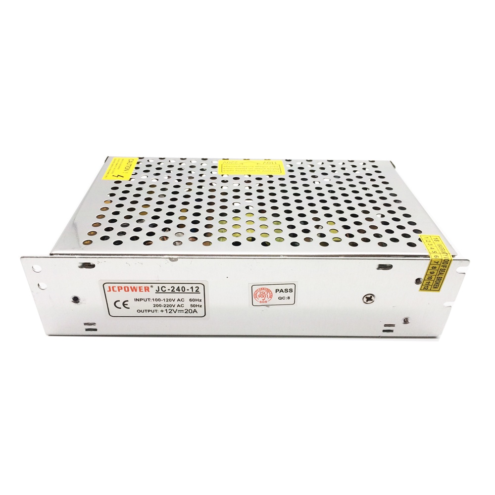 Bộ Chuyển Đổi Nguồn Đèn Led 240W AC100-240V Xnbada 12V 20A