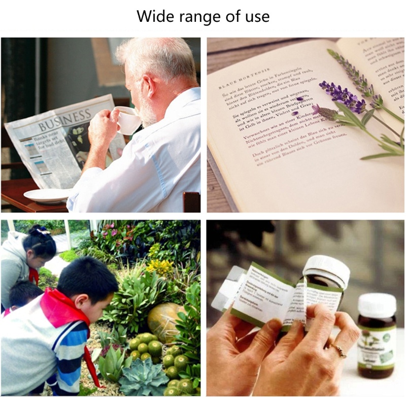 Kính Lúp Đeo Đầu Phóng Đại 4 Bóng LED