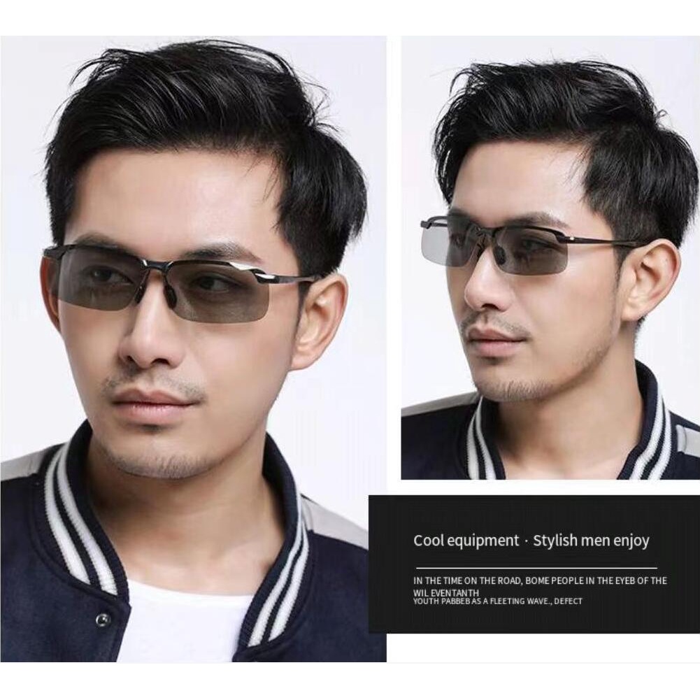 Kính Mát Phân Cực Thời Trang Hàn Quốc Cho Nam