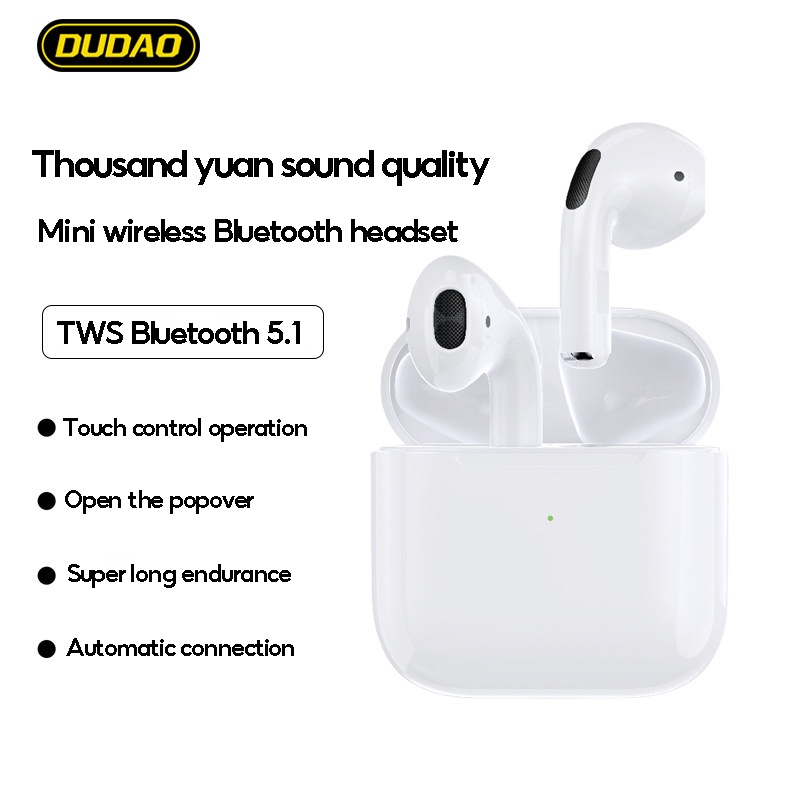 Tai Nghe Bluetooth Không Dây DUDAO U10B TWS Âm Thanh Sống Động Chất Lượng Cao Chống Thấm Nước Chống Ồn