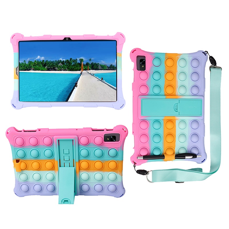Ốp Máy Tính Bảng Silicon Mềm Có Giá Đỡ Giảm Căng Thẳng Cho ALLDOCUBE IPlay 40 IPlay 40H IPlay40 Pro 10.4 inch