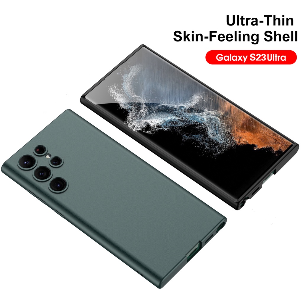 Ốp Lưng Mềm Siêu Mỏng Cho Samsung Galaxy S23 Ultra S23 Plus