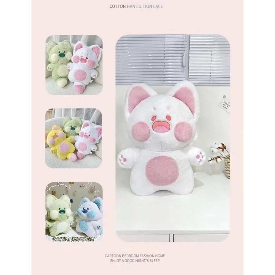 Thú Nhồi Bông Hình Con Mèo Dễ Thương 50Cm