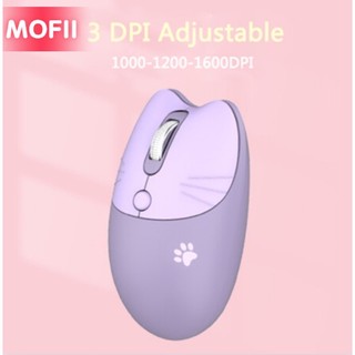 Chuột không dây mini 2.4ghz 1600dpi hình hoạt hình dễ thương