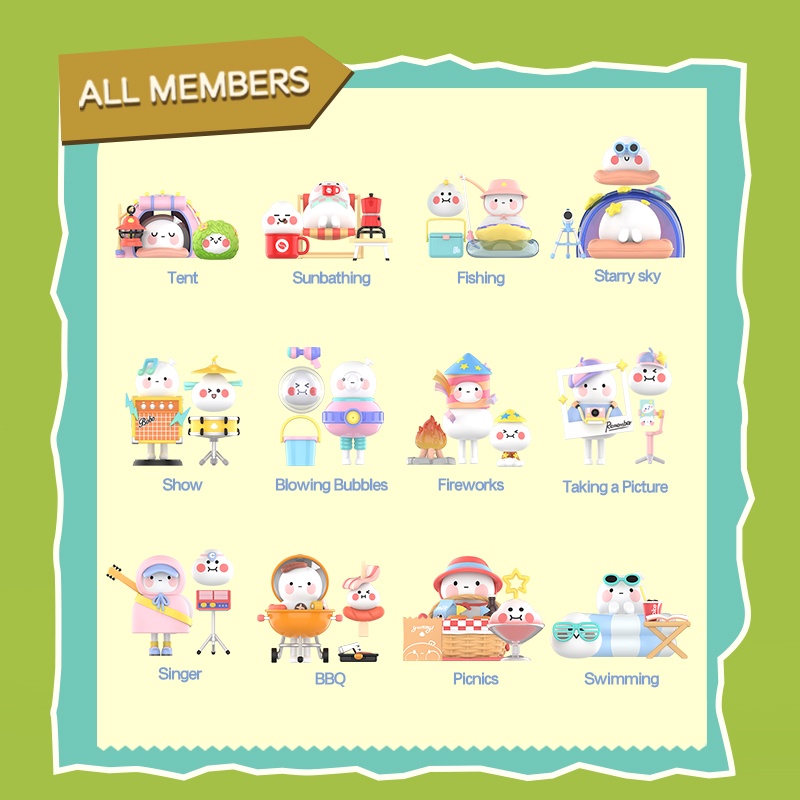 Hộp Nhân Vật Hoạt Hình POP MART BOBO & COCO Go