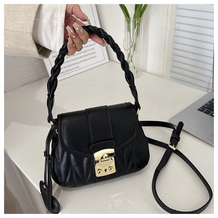 Túi Xách Dây Xích Dày Dặn Họa Tiết Hình Thoi Thời Trang Cho Nữ