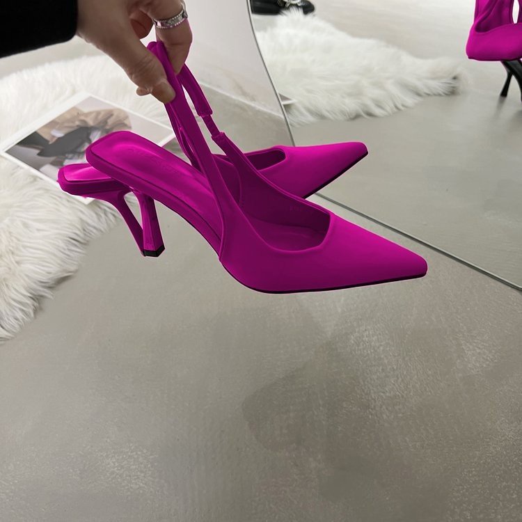 Giày Cao Gót Mũi Nhọn Size Lớn 35-42 Thời Trang