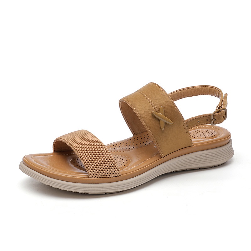 Sandal Nữ Siketu Laura chính hãng Q2065-1 màu be,nâu,đen size từ 36-40