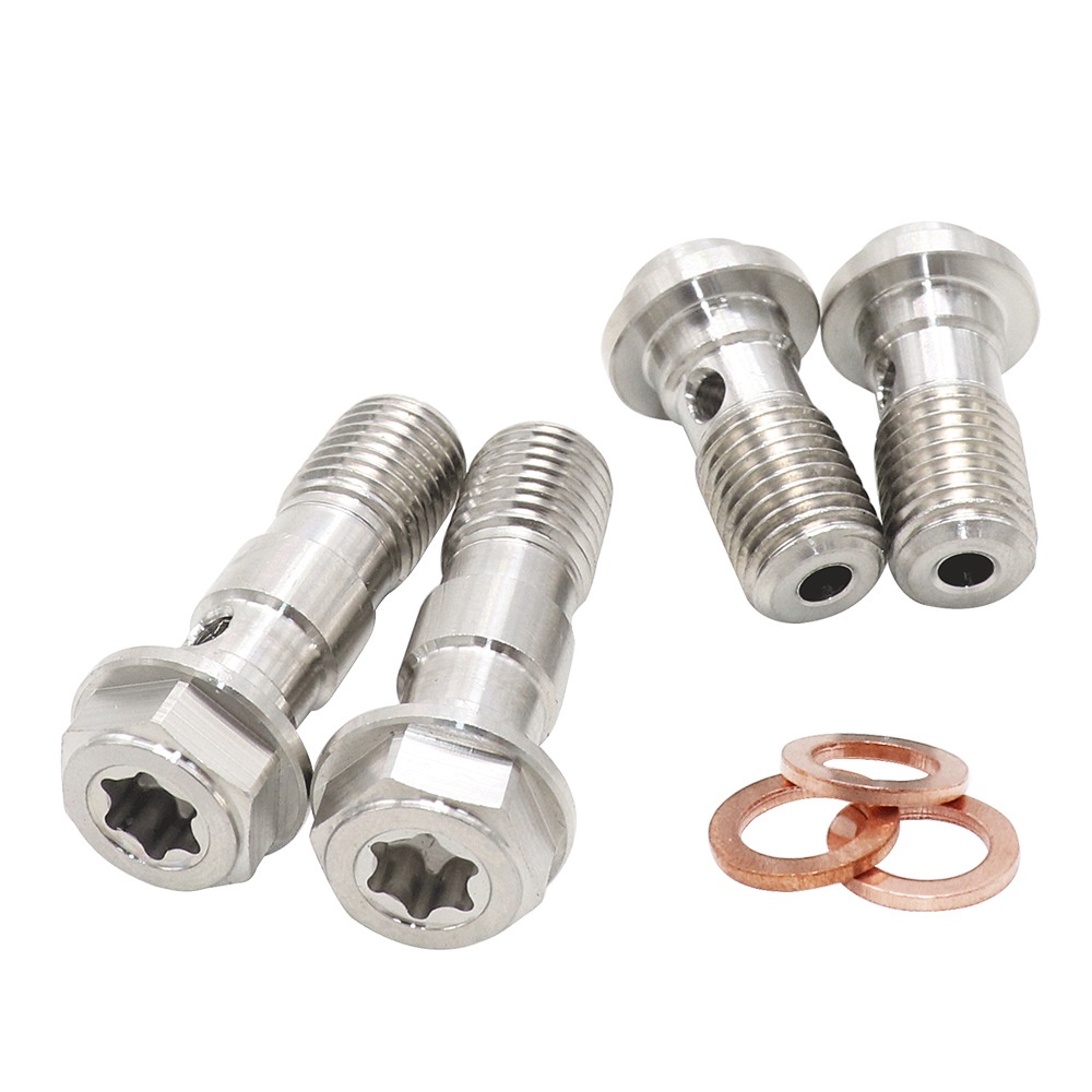 Ốc Vít Phanh M10X1.0MM / 1.25MM Bằng Inox 304 Chuyên Dụng Cho Xe Mô Tô Honda Yamaha Kawasaki Suzuki