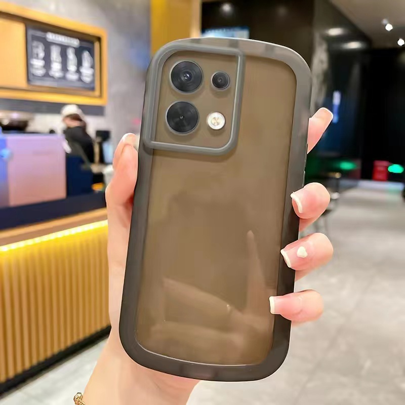 Ốp Điện Thoại Màu kẹo mắt lớn TPU linh hoạt Cho OPPO Reno 8T 8Z 8 7 7Z 6 6Z 5 Reno8 Reno7 Reno6 Reno5 Pro 5G 4G 2023