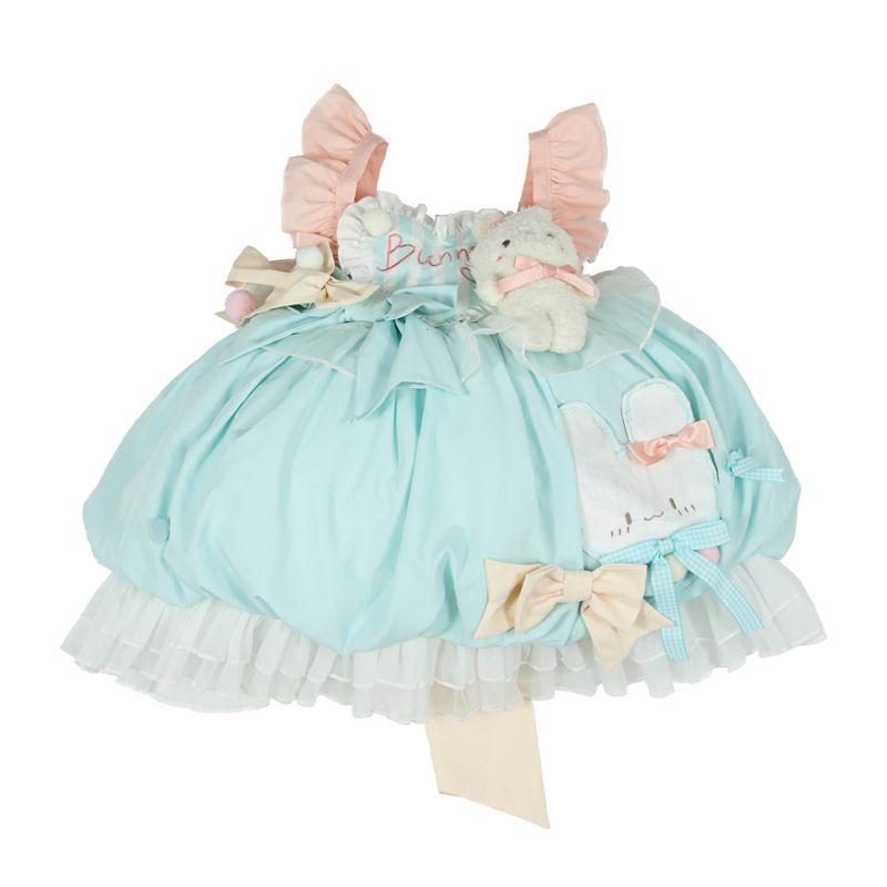 Đầm Công Chúa Lolita Mùa Hè Hai Dây Nhỏ Nhắn Phong Cách Mới Cao Cấp Cho Bé Gái Biểu Diễn Sinh Nhật Bốn Mùa