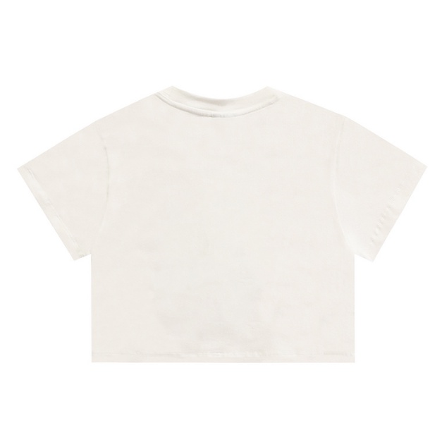 Áo Thun cotton Tay Ngắn Thêu Chữ Bad blood Xinh Xắn Hợp Thời Trang Cho Bạn Gái