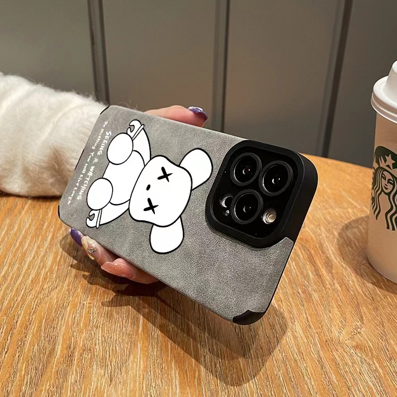 Ốp Điện Thoại In Hình Gấu Cho compatible for iPhone 14 pro 13 12 11 pro max case