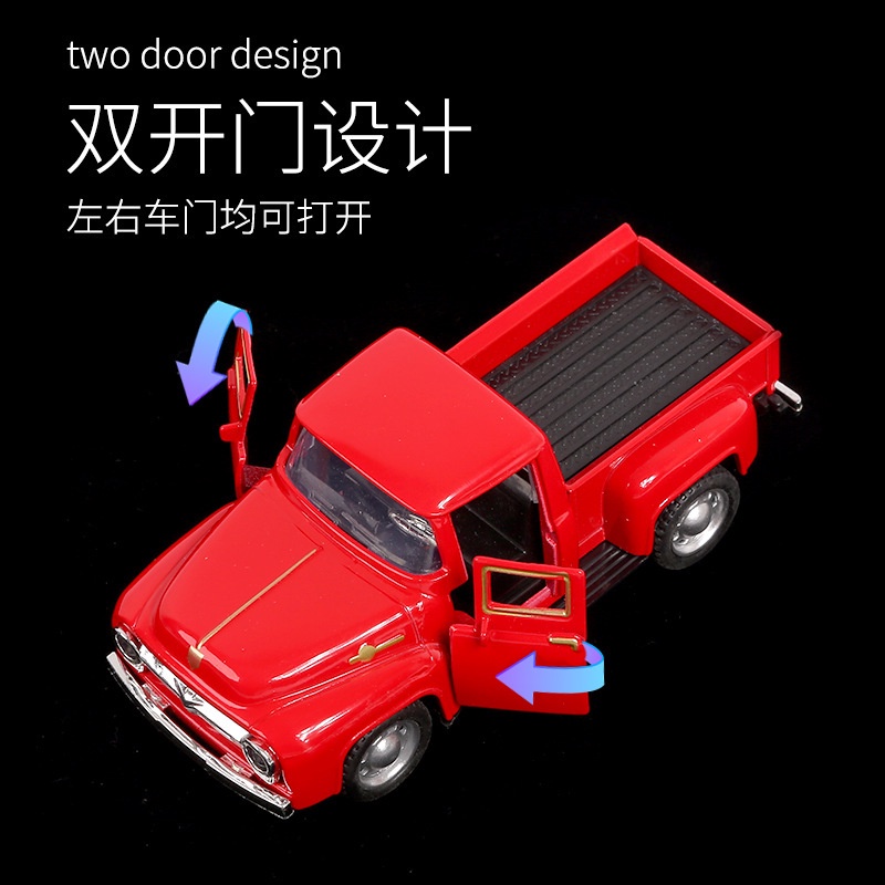 Mô Hình Xe Tải Bằng Hợp Kim Tỉ Lệ 1: 32 Đẹp Mắt