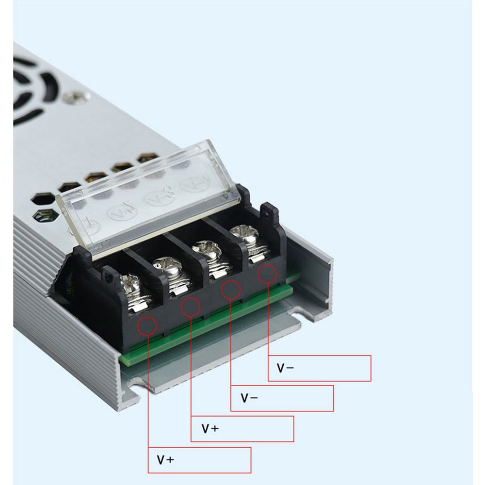Bộ Chuyển Đổi Nguồn Đèn LED DC12V / 24V 60W 100W 150W 200W 300W AC190-240V