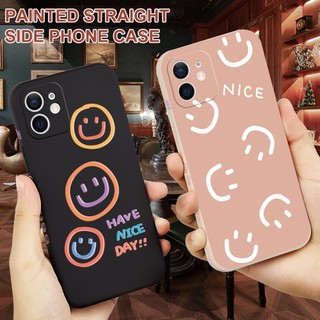 Ốp Điện Thoại Mềm Cho Realme 5 Pro 5 5i 5s 6i 3 Realme 6 Pro 7 Pro Realme C2 Q OPPO A1K #K018 Mặt Cười Dễ Thương