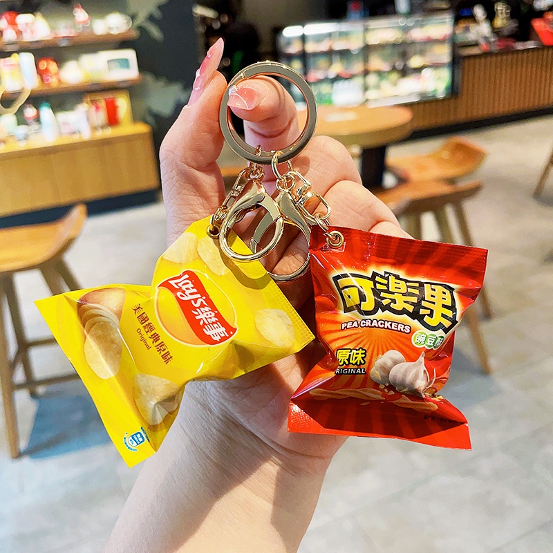 Móc Khóa Hình Thức Ăn Độc Đáo Dễ Thương