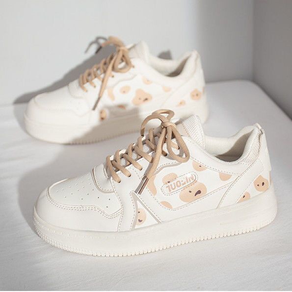 Giày thể thao dễ thương Hàn Quốc đế dày dễ phối