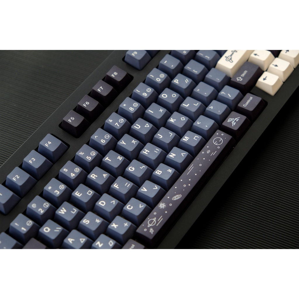 GMK Alien Keycap, 129 Phím Keycaps PBT Cherry Profile DYE-SUB Cá Nhân Keycaps GMK Cho Bàn Phím Cơ