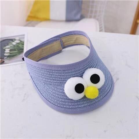 Sun baby Mũ Chống Nắng Họa Tiết Đôi Mắt Hoạt Hình 7 Màu Thời Trang Mùa Hè Cho Bé