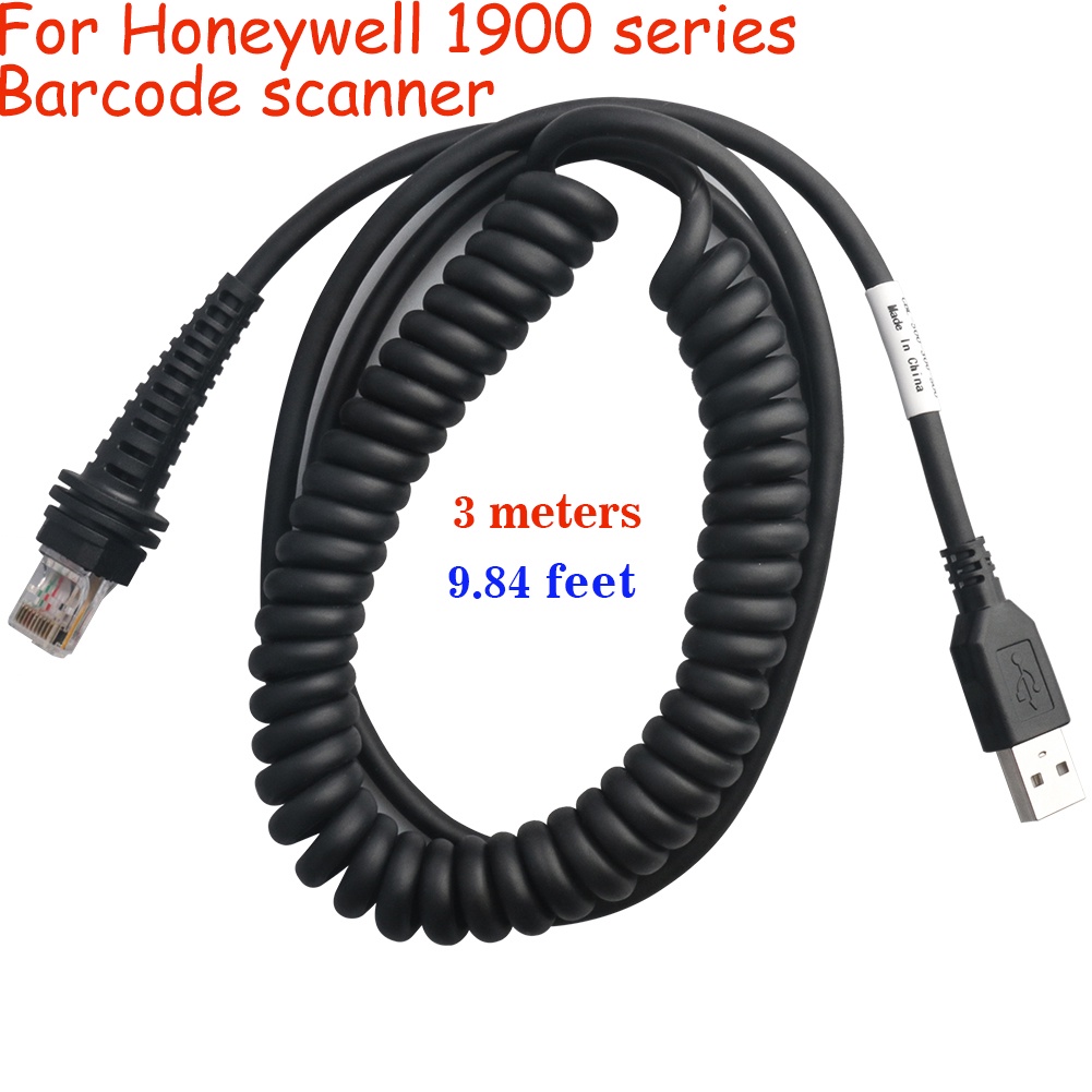 Cáp Đọc Mã Vạch 3M / 5M Cho Honeywell 1900-G Series 1300G 1400G 1902G 1200G