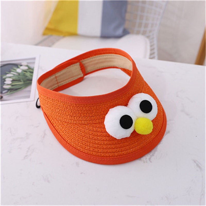 Sun baby Mũ Chống Nắng Họa Tiết Đôi Mắt Hoạt Hình 7 Màu Thời Trang Mùa Hè Cho Bé