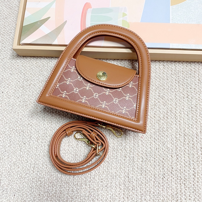 TúI XáCh In HọA TiếT 30781790 Túi Đeo Chéo Có Tay Cầm Đôi Thời Trang Sành Điệu Cho Nữ