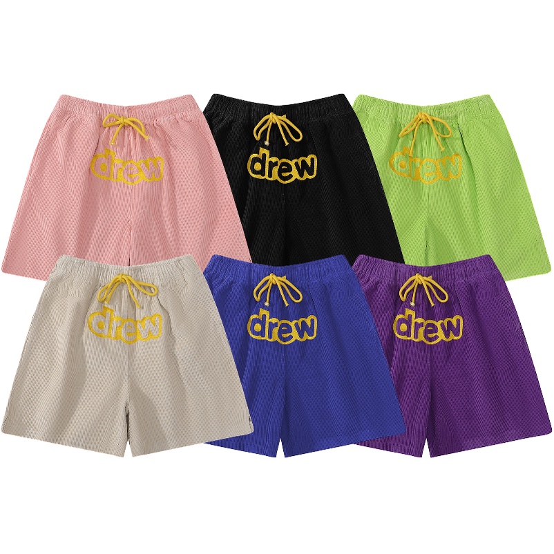 Quần Short Vải Nhung Phối Lưới Thời Trang Chạy Bộ Cho Nam