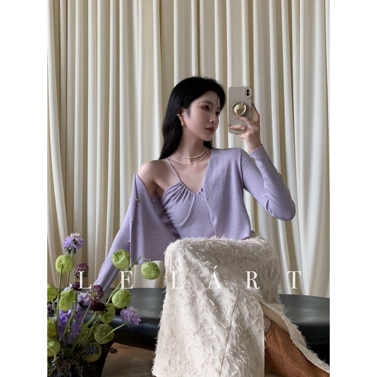 Áo tank top Hai Dây Cổ Chữ V Màu Trơn Thời Trang Cho Nữ