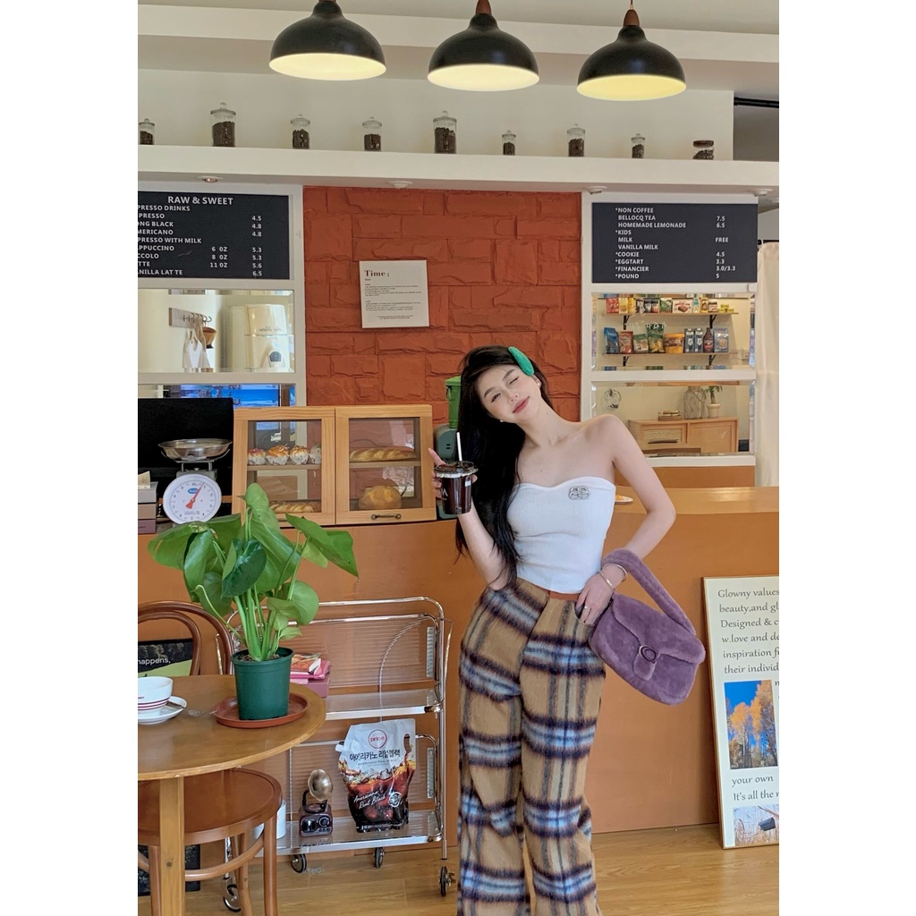 Áo Bra Dệt Kim Không Dây Thời Trang Xuân Hè Quyến Rũ Cho Nữ