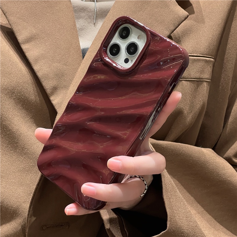 Ốp Điện Thoại Mềm Chống Sốc In Họa Tiết Sóng Biển Bảo Vệ Camera Cho iPhone 6 6s 7 8 Plus X XR Xs Max 11 Pro Max