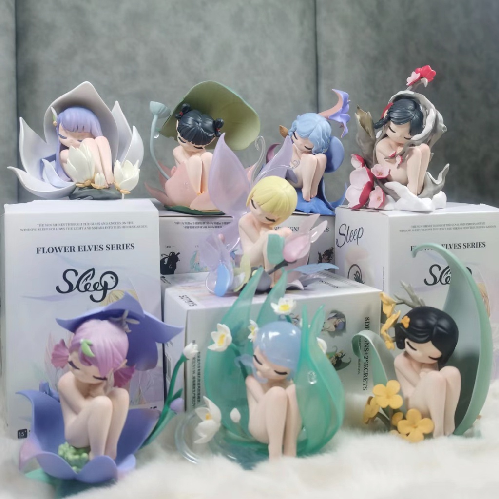 Đồ trang trí Búp Bê Elves Đang Ngủ 52 Mẫu Mã Đang Ngủ