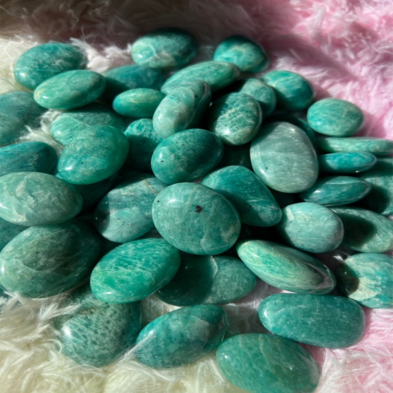 1 Viên Đá Pha Lê Amazonite Tự Nhiên Giúp Giảm Căng Thẳng