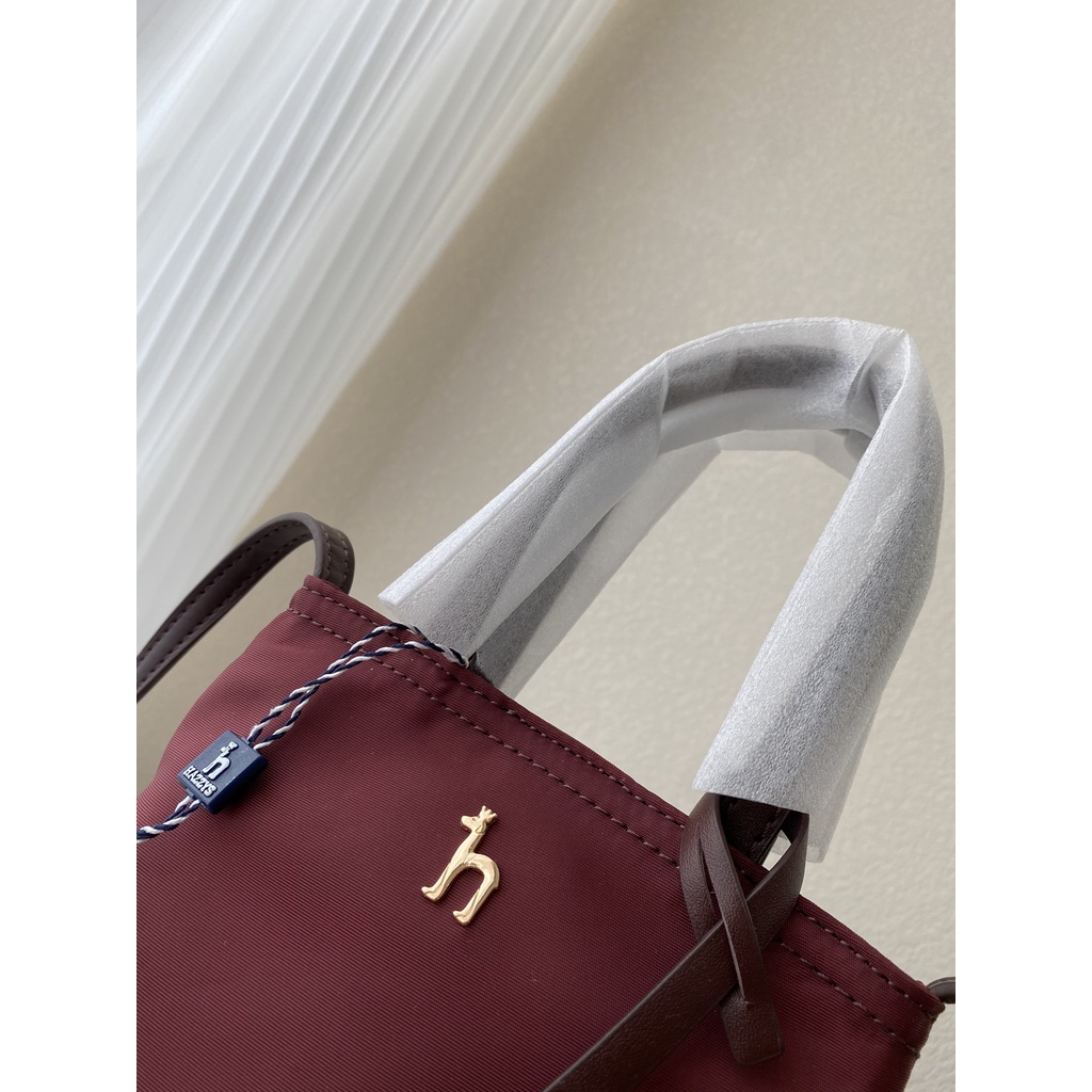 Túi Đeo Chéo Mini Bằng Nylon In Logo Chú Chó Con Dễ Thương Gồm 2 Màu Tùy Chọn