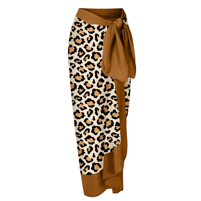 Bộ Bikini Lưng Cao Họa Tiết Da Báo Phong Cách Âu Mỹ Hàng Mới 2023