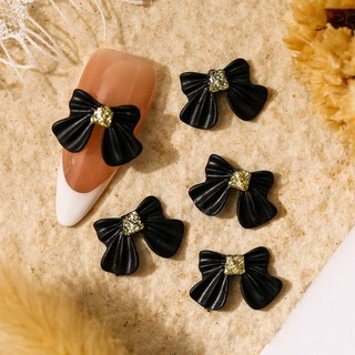 Set 5 Nơ Bướm 3d Đính Móng Nghệ Thuật