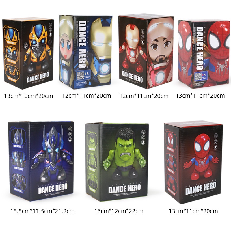 Đồ chơi robot nhảy múa, phát sáng, có nhạc sôi động cho bé