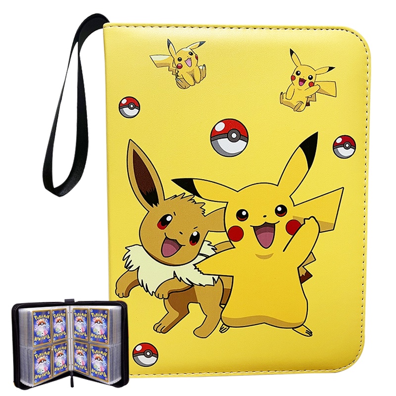 Bộ 400 Thẻ Bài Pokemon Pikachu Phong Cách Cổ Điển