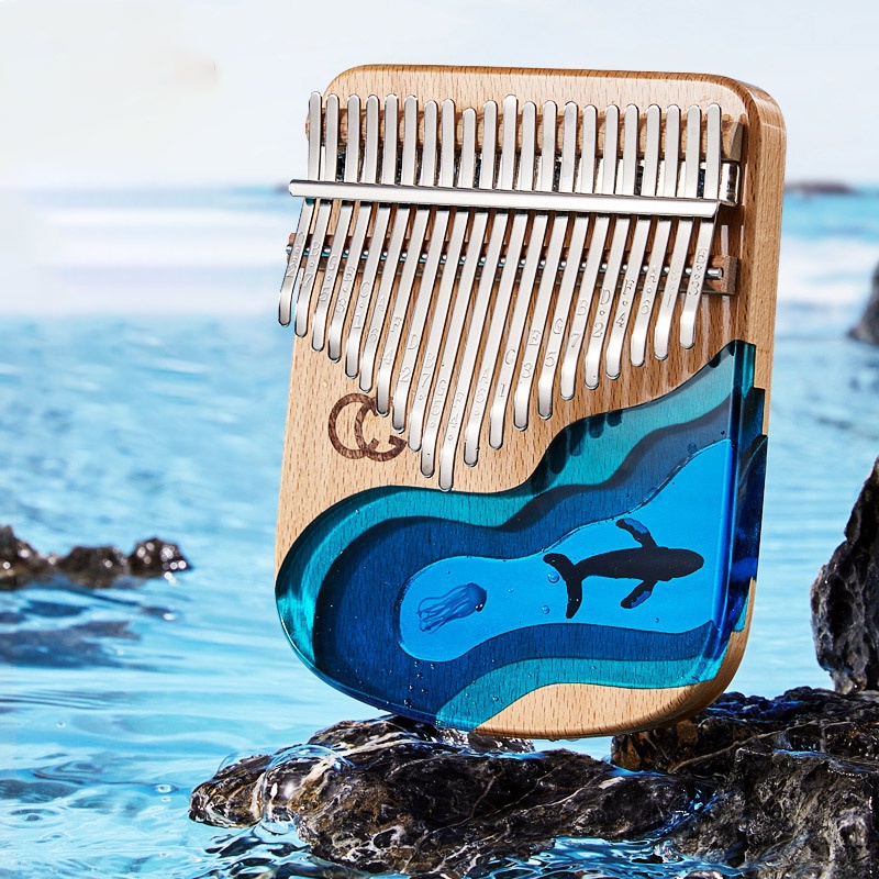 Đàn piano ngón tay CEGA 21 PHÍM Kalimba dành cho người mới bắt đầu nhạc cụ nhỏ đơn giản