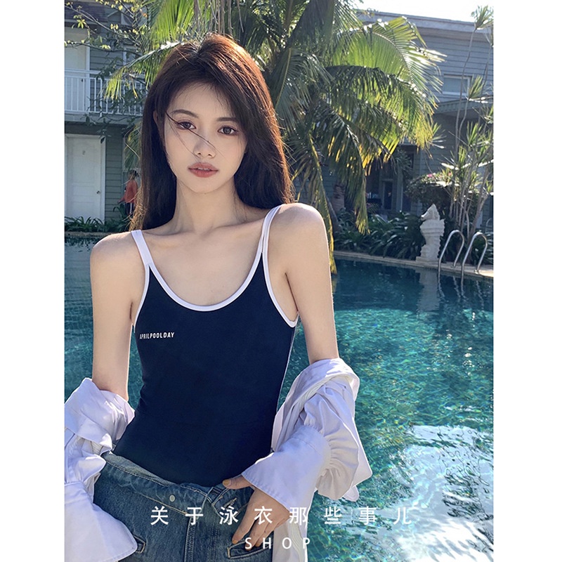 Bikini 1 mảnh liền thân dáng thể thao kèm quần, đồ bơi 1 mảnh body sexy mẫu mới 2023 B021 - Pinksalts