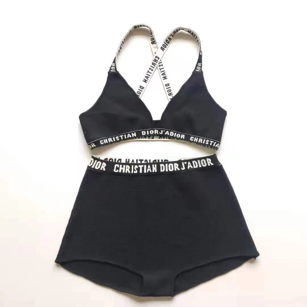 (MớI) Bikini + QuầN LóT VảI Cotton MàU Xanh