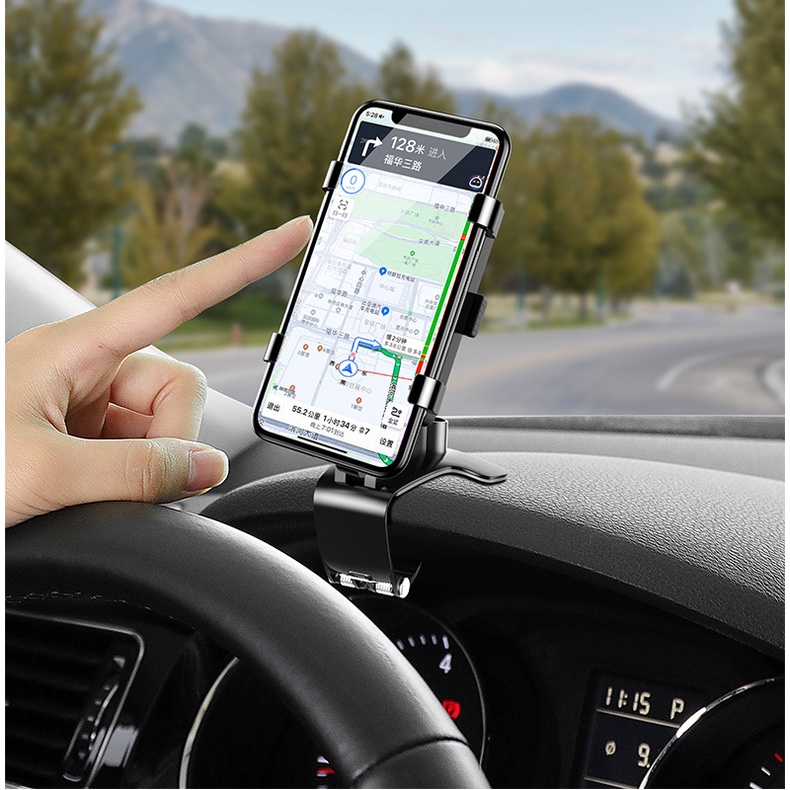 Giá Đỡ Điện Thoại Định Vị GPS Đa Năng Thông Dụng Cho Xe Hơi