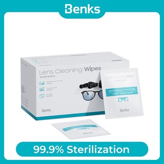 Benks bộ 50 khăn lau kính / màn hình điện thoại / máy ảnh tiện dụng