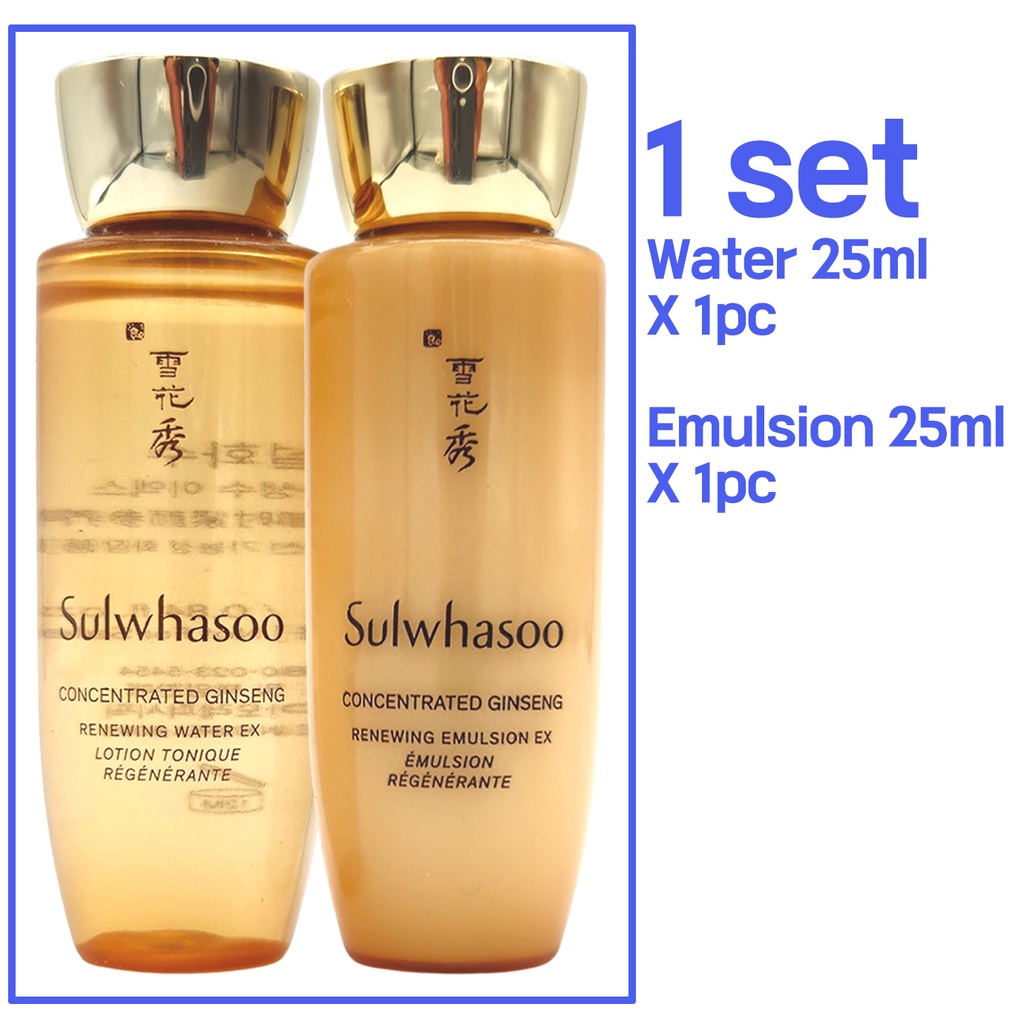 Nước Dưỡng Da Chiết Xuất Nhân Sâm Đậm Đặc SULWHASOO 25ml