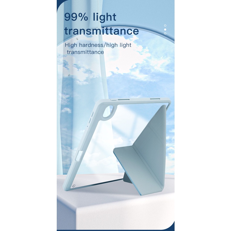 Bao Da Máy Tính Bảng Bằng acrylic Trong Suốt Chất Lượng Cao Cho nokia t20 10.4 '' ta-1397 ta-1394 ta-1392