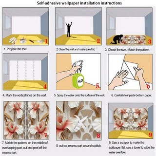 Giấy Dán Tường Hình Tên Lửa Trang Trí Phòng Bé